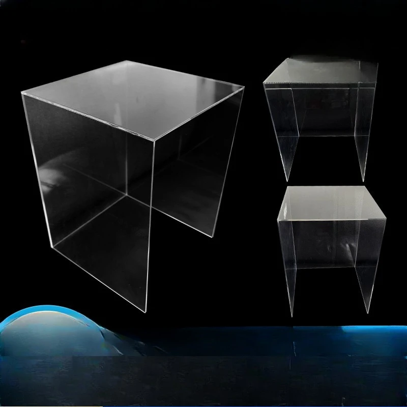 Acrylic cover display stand, transparent display box protective cover