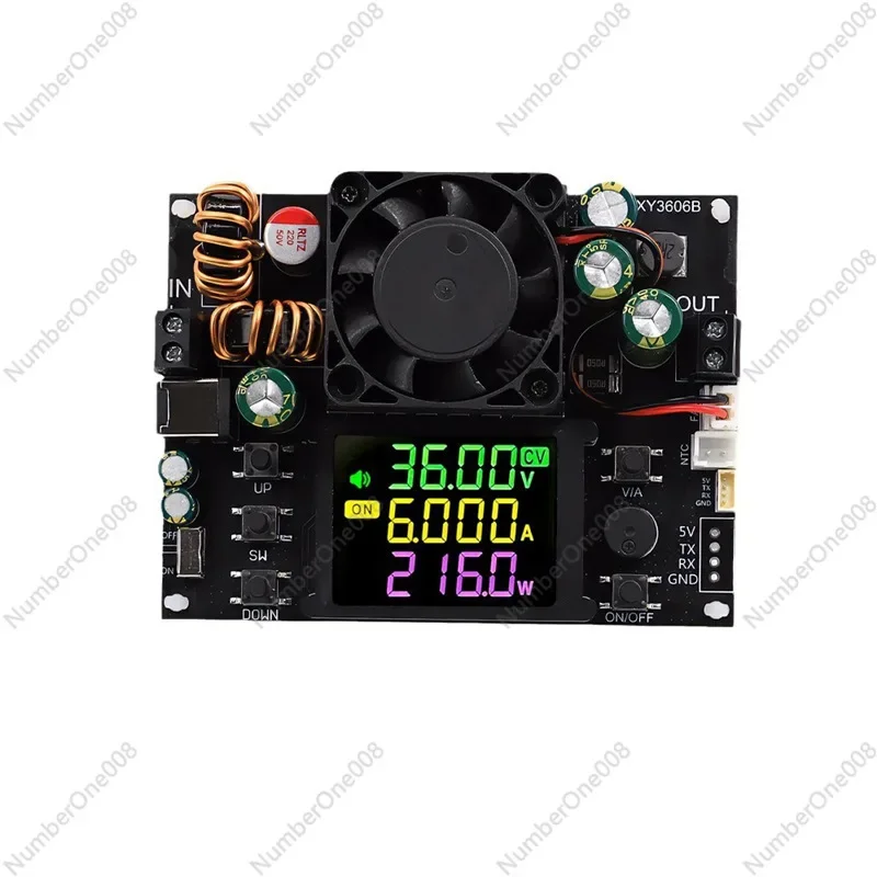XY3606B numerical control step-up voltage DC adjustable power supply constant voltage constant current solar charging 6A/216W