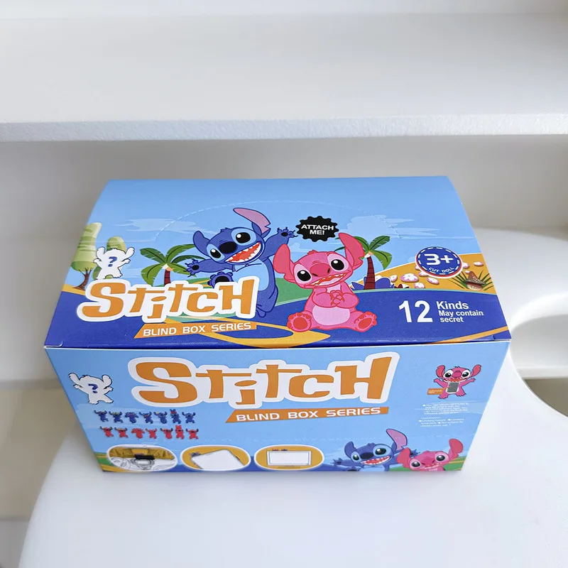 Stitch Blind Box – Sonnyangel Pappa Angel Stitch Fun Cartoon Figur, süßes Sammlermodell, Weihnachts- und Geburtstagsgeschenk für Kinder