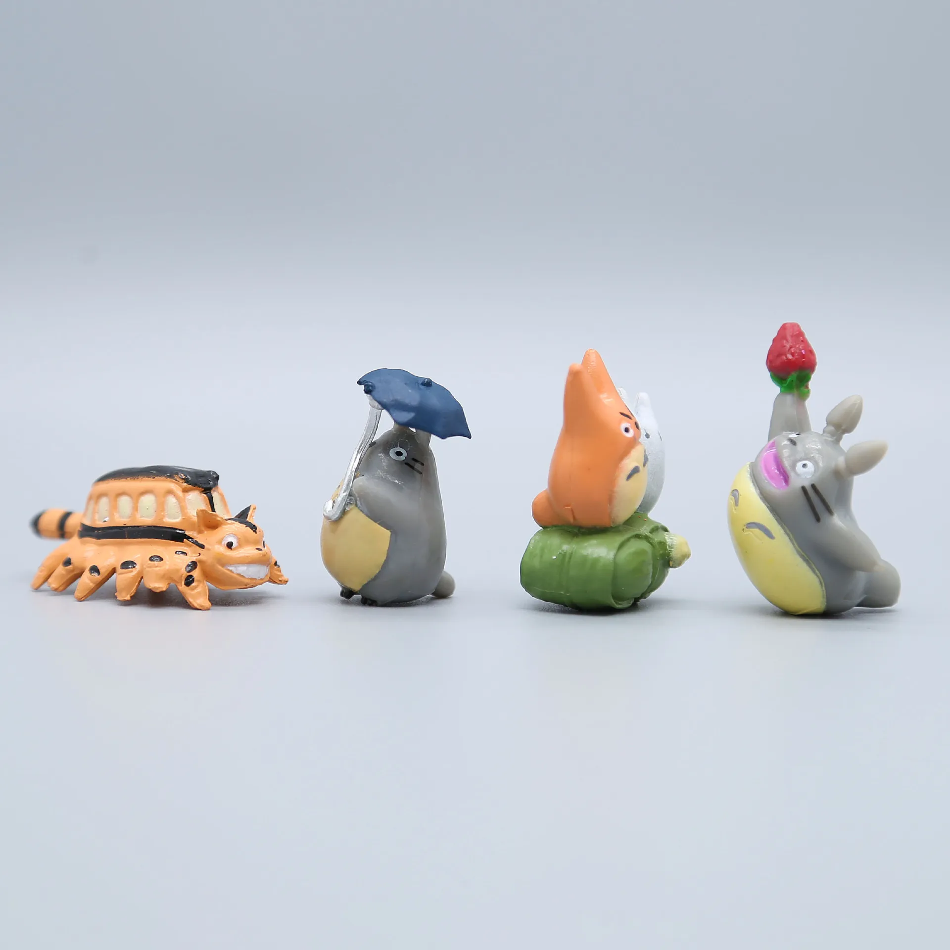 1-12 stücke Anime Miyazaki Hayao Serie Totoro Figur Mini Statue Niedlichen Spielzeug Zimmer Ornamente Pvc Figuren Spielzeug Kind geschenke Sammlerstücke – Detail 18