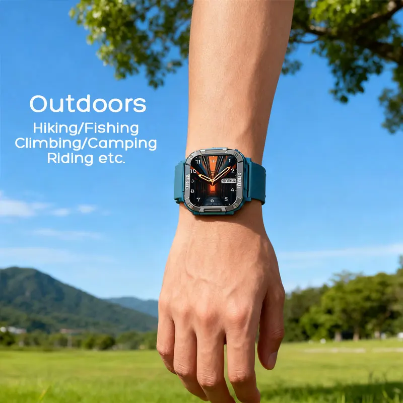 Smart Watch for Men Women Wireless Bluetooth Watch with Speaker Compatible for iPhone Samsung Xiaomi OPPO Vivo Honor Etc. Phone view 6