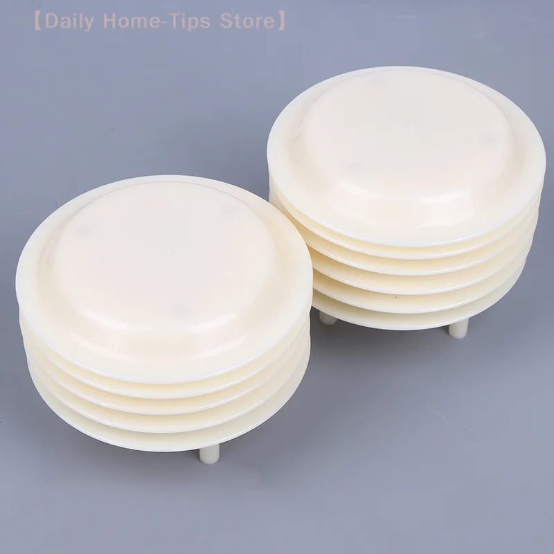 ABS الإشعاع الشمسي درع محطة الطقس العارض 4-6 الطوابق استشعار درجة الحرارة والرطوبة الإسكان #1