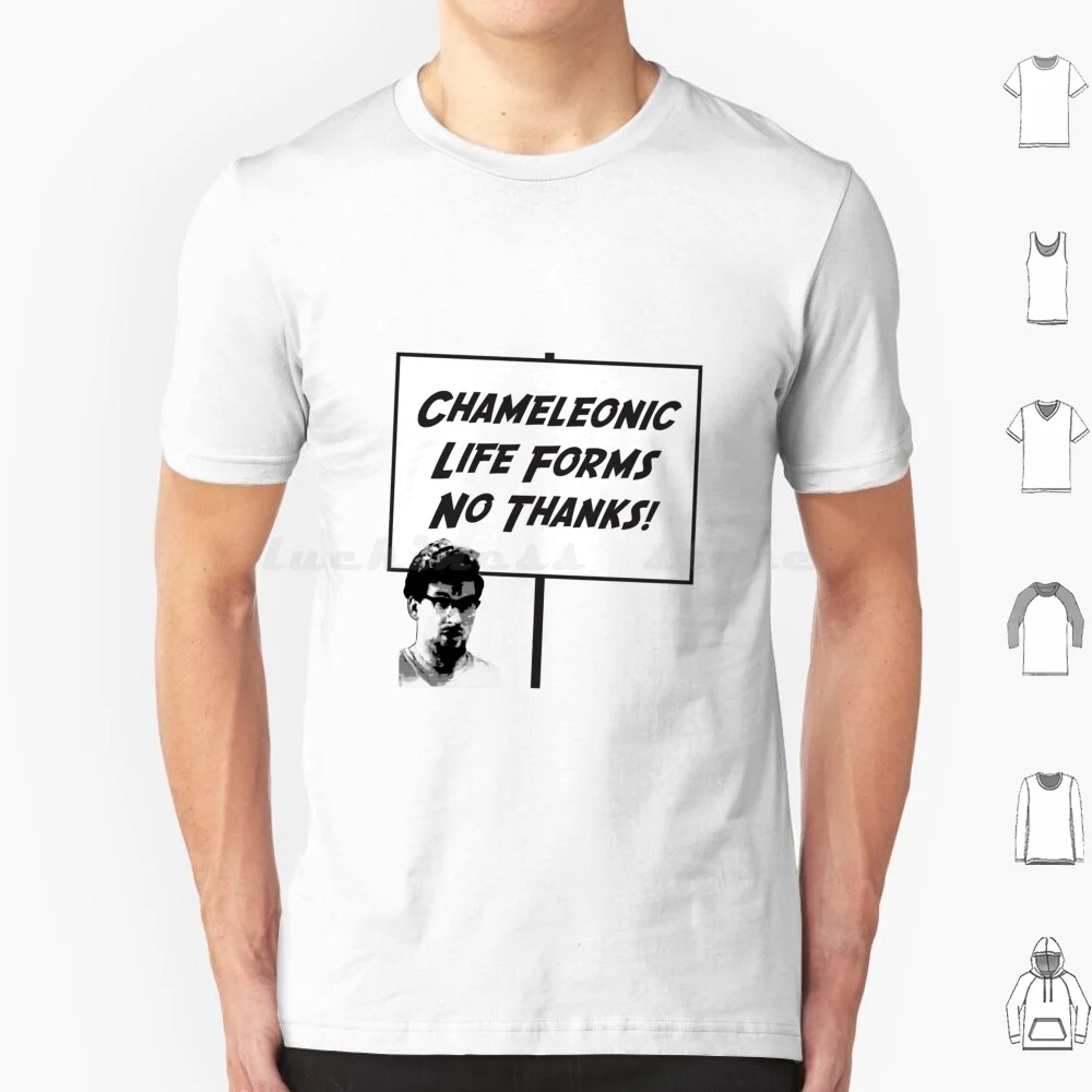 Chameleonic Life Forms T Shirt Cotton Men Women Diy Print Rimmer Red Dwarf Dwarf Placard Protest Arnold Rimmer Red Chameleonic