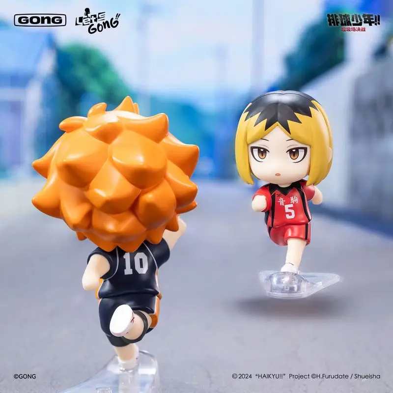 

11cm 100% Original Haikyuu!! Action Figure Model Toys Garbage Dump Battle Series Kozume Kenma Hinata Shoyo Model Toy Gift
