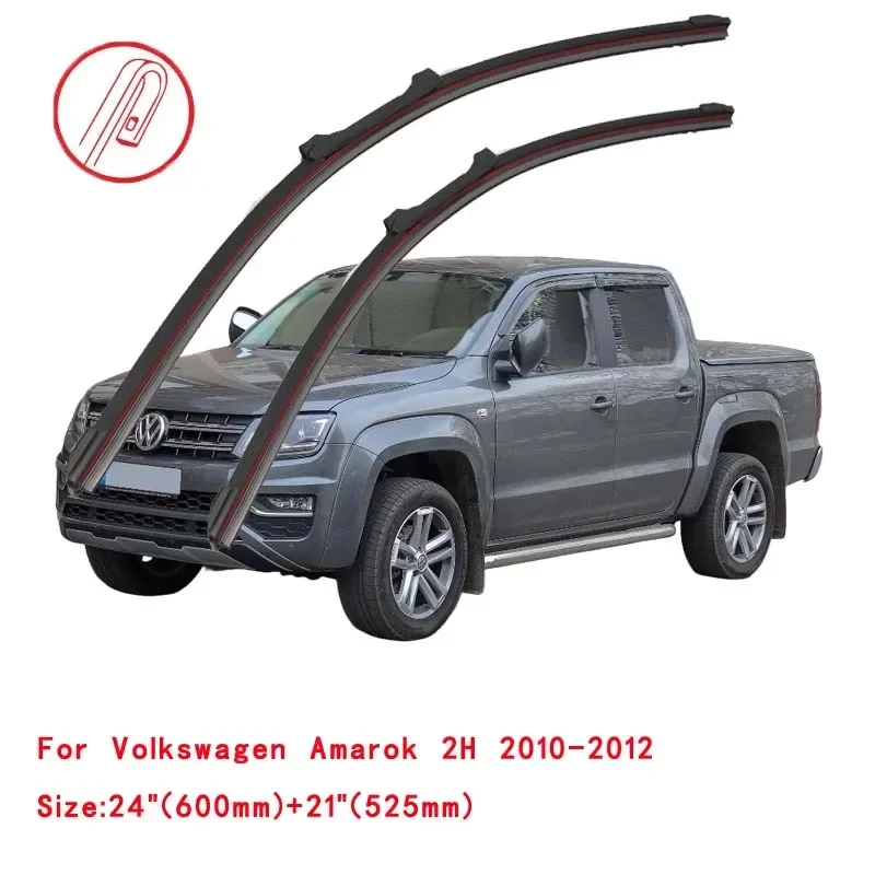 For VW Volkswagen Amarok 2H 2010-2022 Car Windshield Wiper Blade Front Windscreen Brushes Washer Accessories Window Replacement