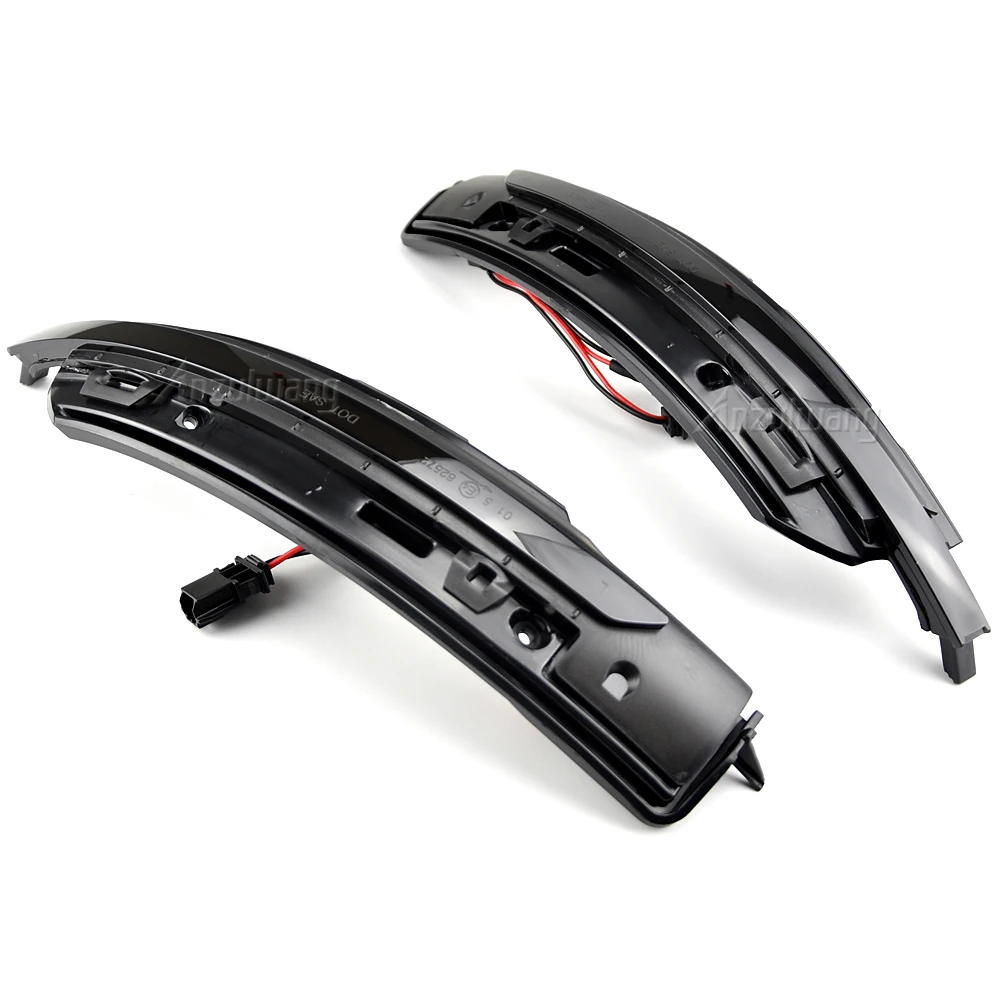 2x LED Side Wing Rearview Mirror Indicator Blinker Repeater Dynamic Turn Signal Light For Porsche Macan 2014 2015 2016 2017-2020