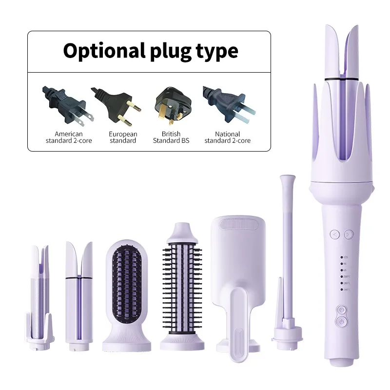 Bestseller All-in-one Curling Iron Automatic Negative Ion Size Curling Without Damaging Hair Changing Curler