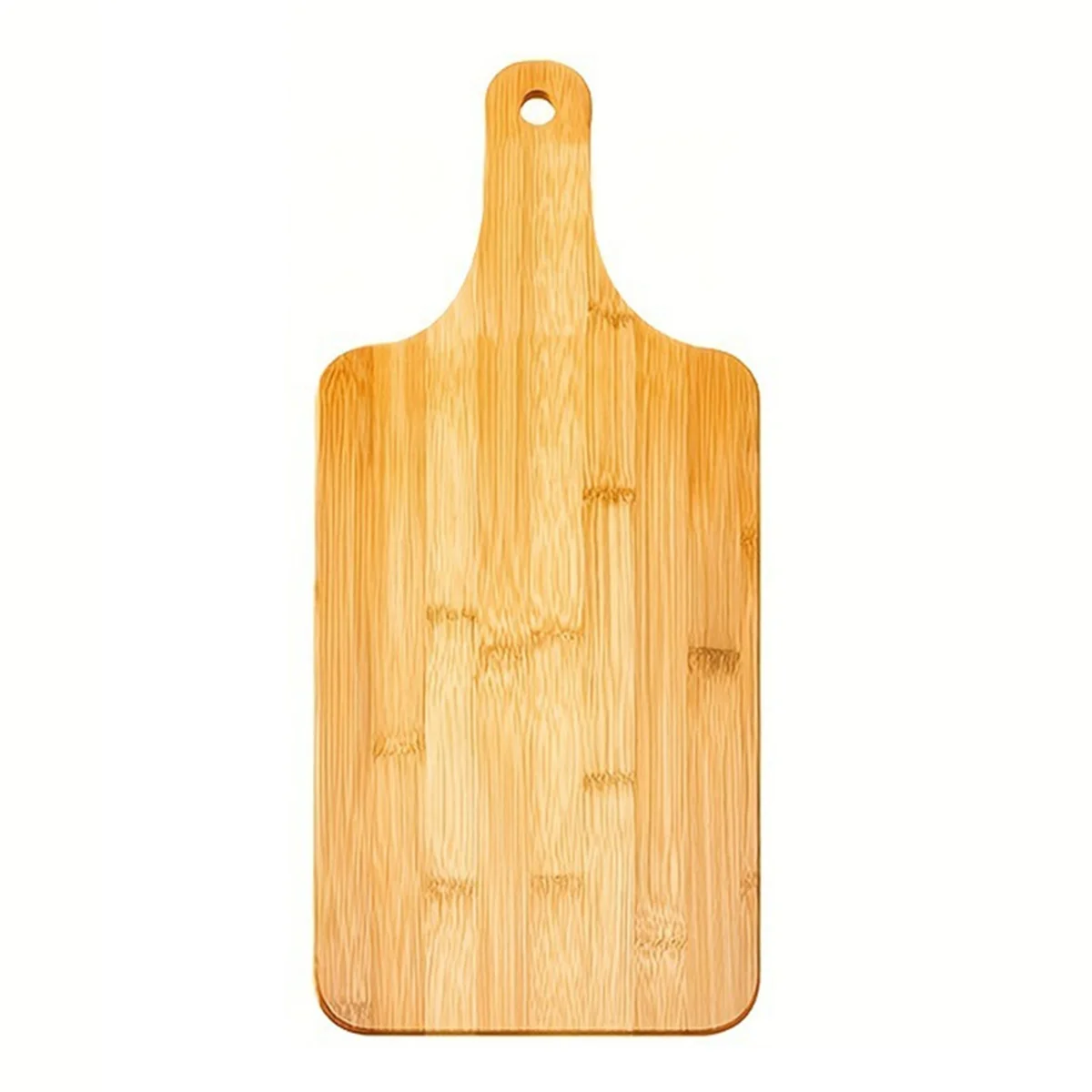 

Bamboo Cutting Board with Handle Wooden Bamboo Serving Board Kitchen Chopping Boards for Pizza Vegetables Meat B