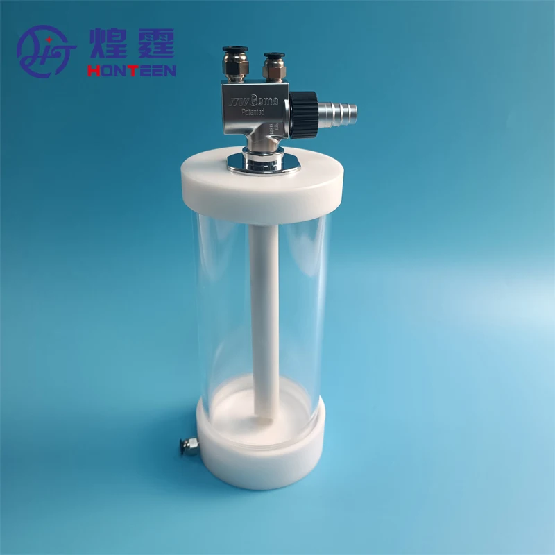 Trémie de tasse de revêtement de poudre avec injecteur de poudre IG02 pour équipement de revêtement de poudre électrostatique expérimental ou testé