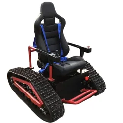 Custom Rubber Track Wheelchair