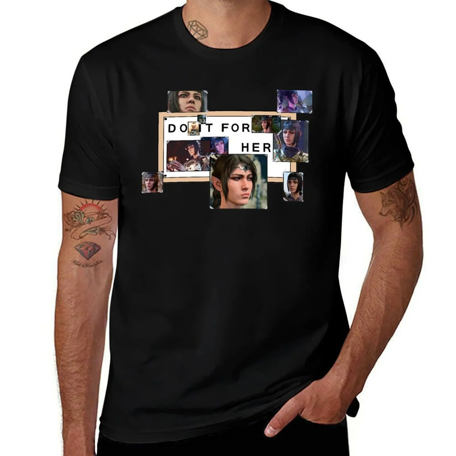 Do it for Shart T-Shirt Plus Size Basic Cotton T-Shirt