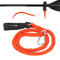 Elastic Kayak Paddle Leash Prevents Lost Paddle Lanyard Corrosion Resistant Fishing Rod Leash For Kayaking Fishing