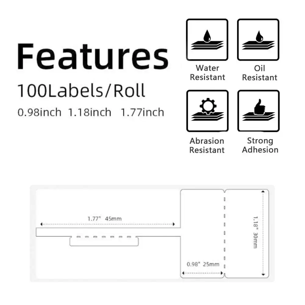 Самоклеящаяся термобумага для принтера Phomemo M110 M220