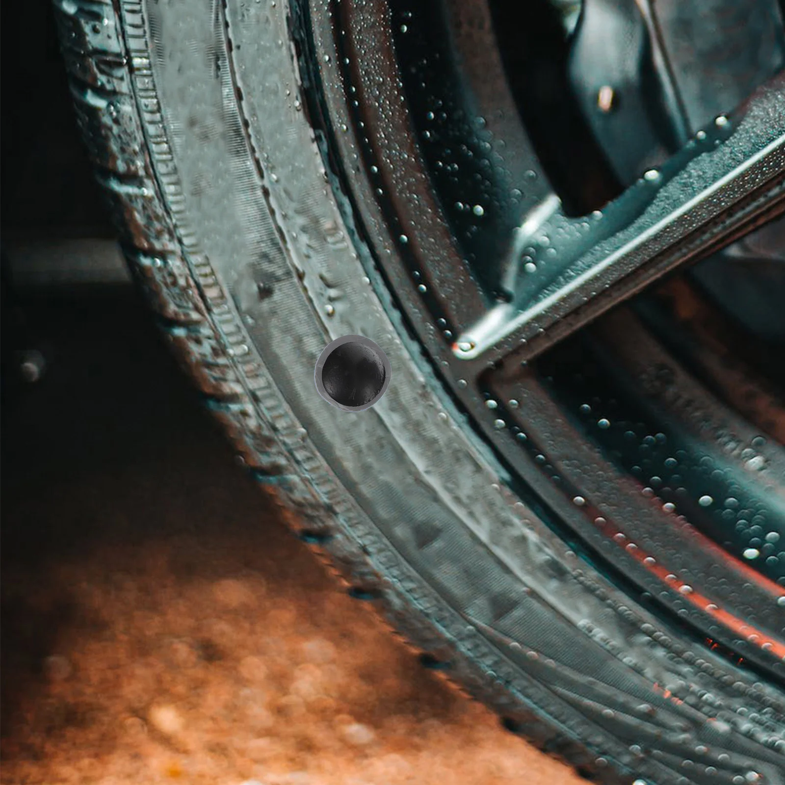 

24Pcs Mushroom Tire Plug Kit Heavy Duty Repair Patches for Cars Trucks Motorcycles Bicycles Electric Bikes Wheel Tires Patch