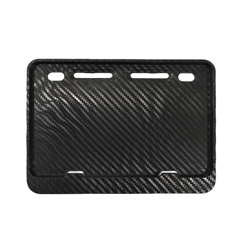 

Universal Motorcycle License Plate Frame Holder Rustproof Durable For Front Rear License Plate Heavy Duty Vehicle Accessories