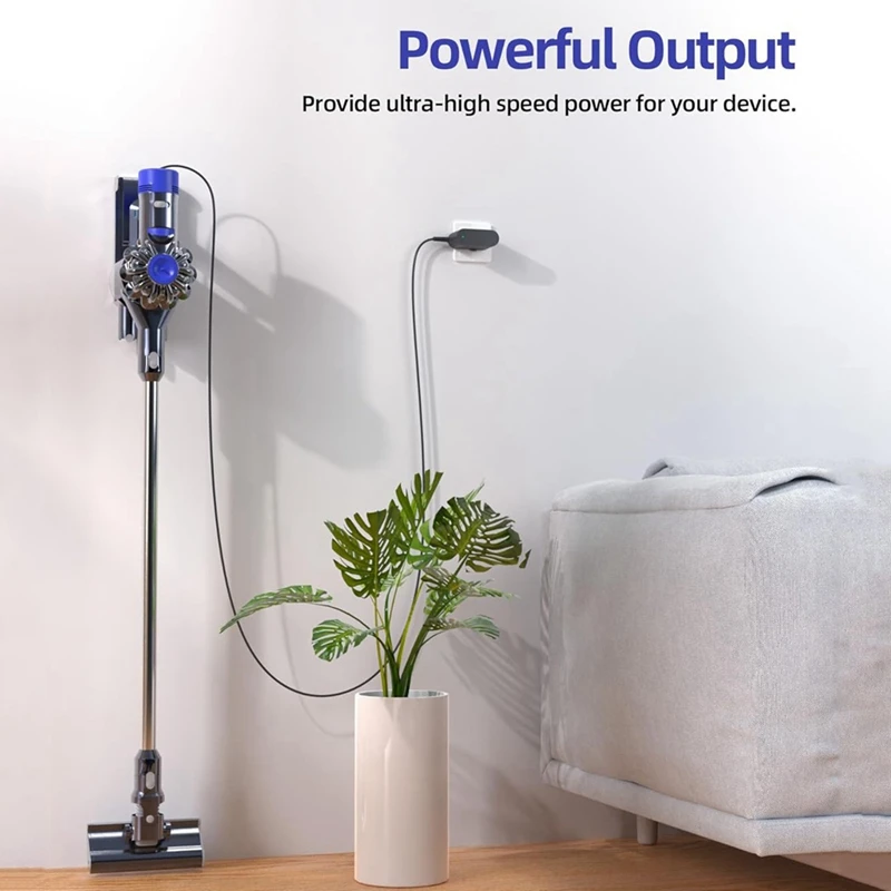 AC66 24V/17V Charger Fit for Dyson DC44 DC35 DC34 DC31 DC30 DC56 DC45 Vacuum Cleaner Power Charging Adapter Cord US Plug