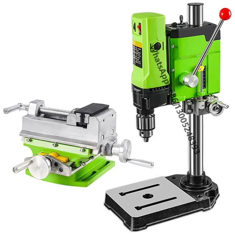

Good Quality New High Quality Mini Hand Auger Multi Spindle Vertical Electric Core Drilling Rig Table Bench Driller Machine