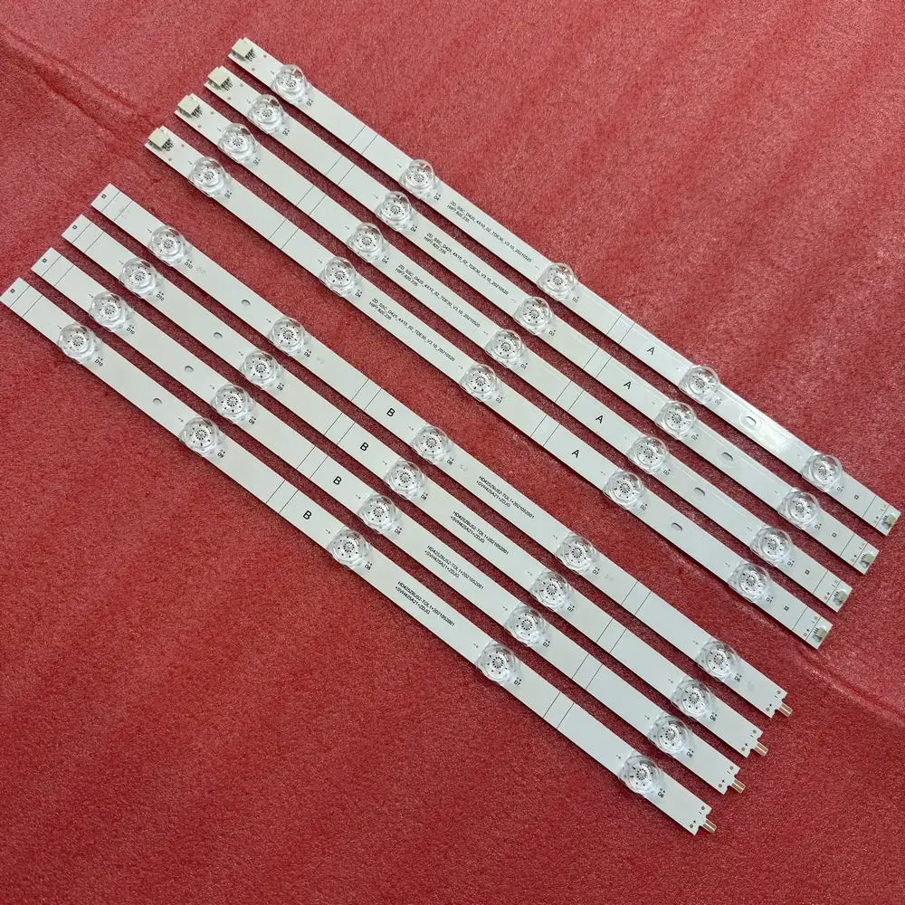 شريط LED لـ Hisense 43A72GQ 43A7HQ 43A7GQ 43A60G 43A60GEVS 43A7GQTUK 43A7HQTUK ZD SSC D425 4x10 02 TDE30