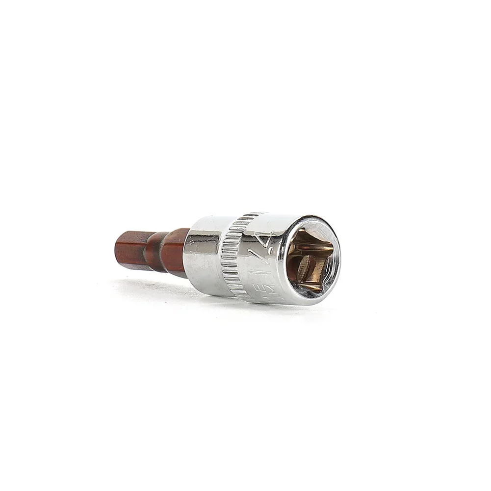 1Pcs 1/4 ,3/8 ,1/2  Square Drive Hex Socket Bits H3 H4 H5 H6 H7 H8 H10 H12 H14 H16 Allen Screwdriver Bit Auto Repair Hand Tools