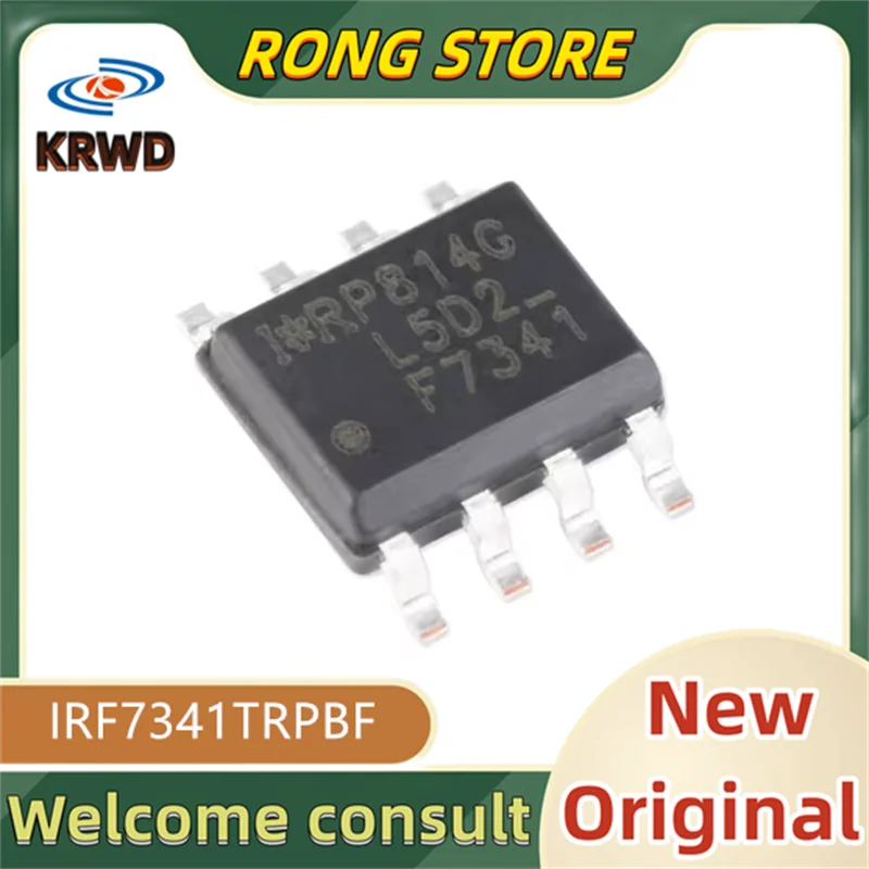 10PCS F7341 신규 및 기존 IC 칩 SOP-8 IRF7341TRPBF IRF7341TR IRF7341