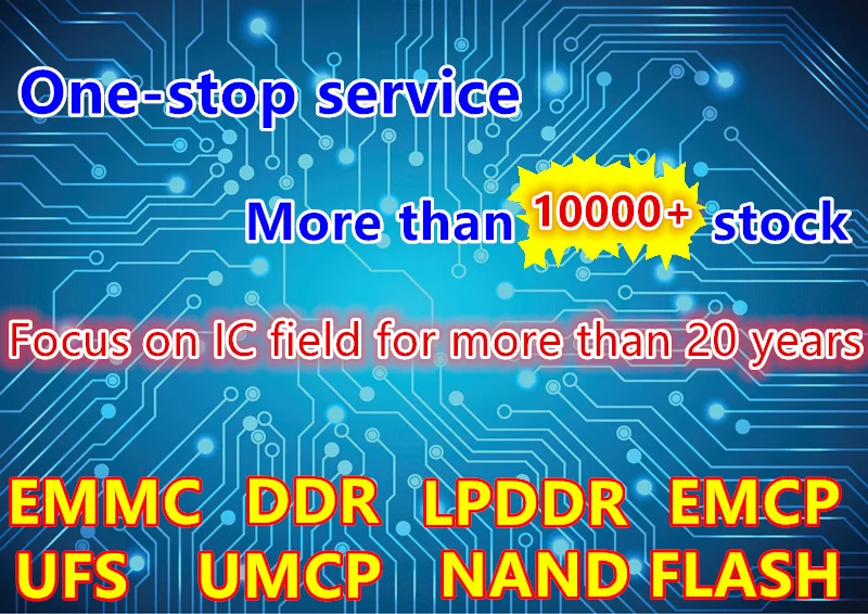 MTFC64GAPALHT-AIT JWD54 EMMC5.1 64GB 100FBGA شريحة الذاكرة IC مكونات إلكترونية جديدة وأصلي