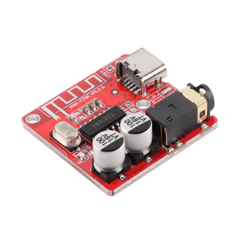 

10PCS HW-770C MP3 Bluetooth Decoding Board Car Speaker Audio Power Amplifier Board Modification Diy Audio Receiver Module