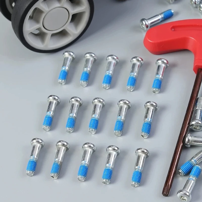Luggage Wheel Replacement Screws, Suitcase Repair Hardware Accessories Compatible with Rimowa Luggage Wheels