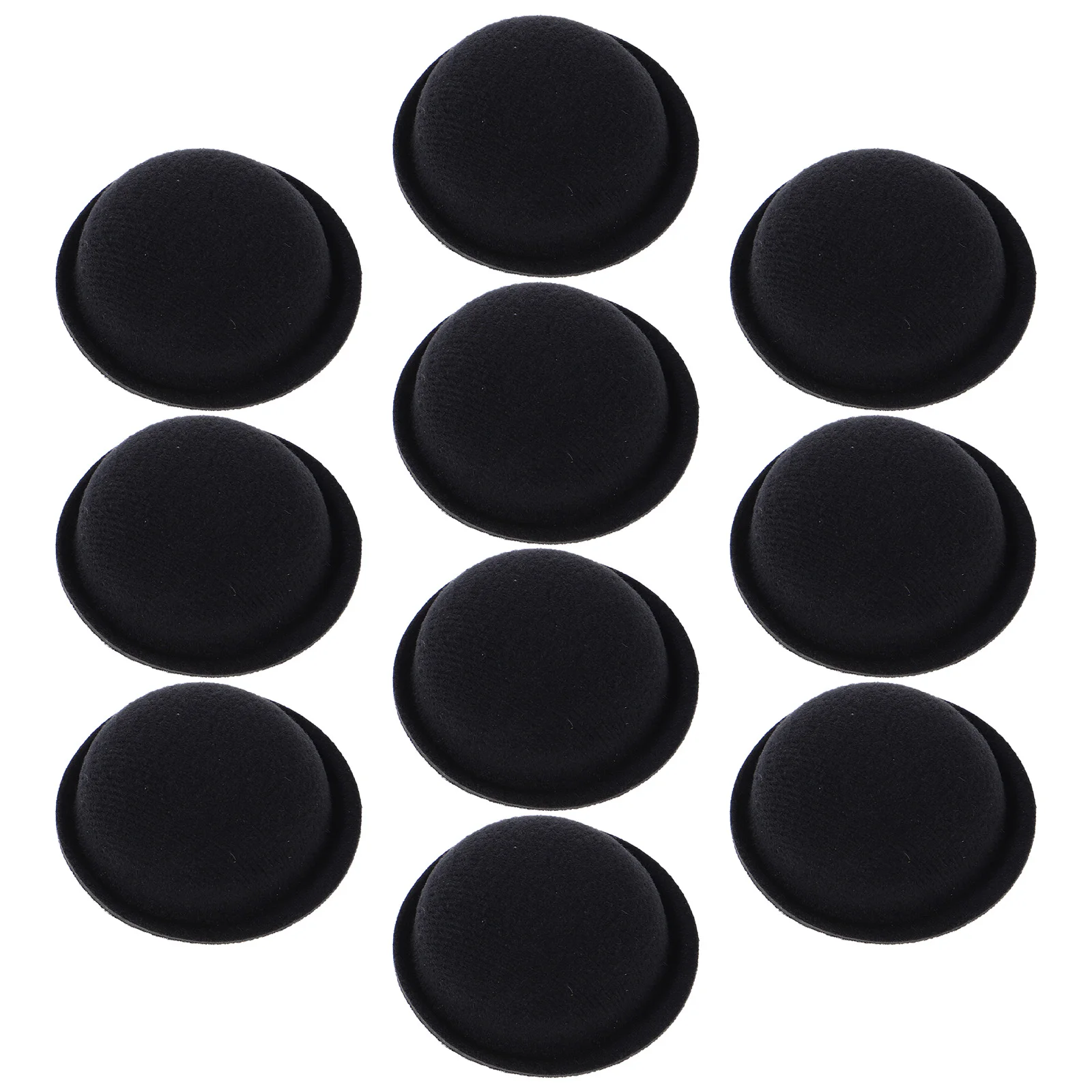 10 Pcs Cap Embryo Mini Top Hat Small Hats for Crafts Bowl Bowler Party Black