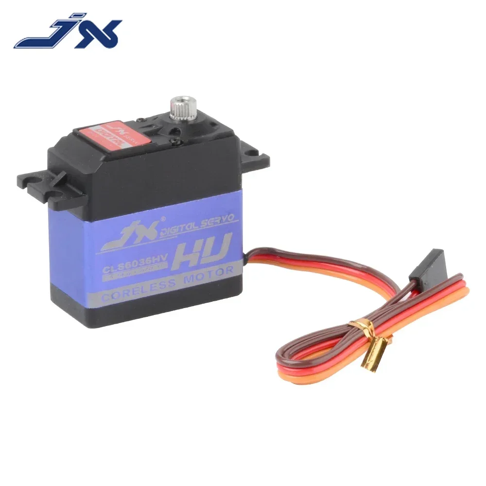 1/4Pcs JX CLS6036HV 60g 36KG Coreless Motor Metal Gear Digital Servo for RC Helicopter Spare Parts