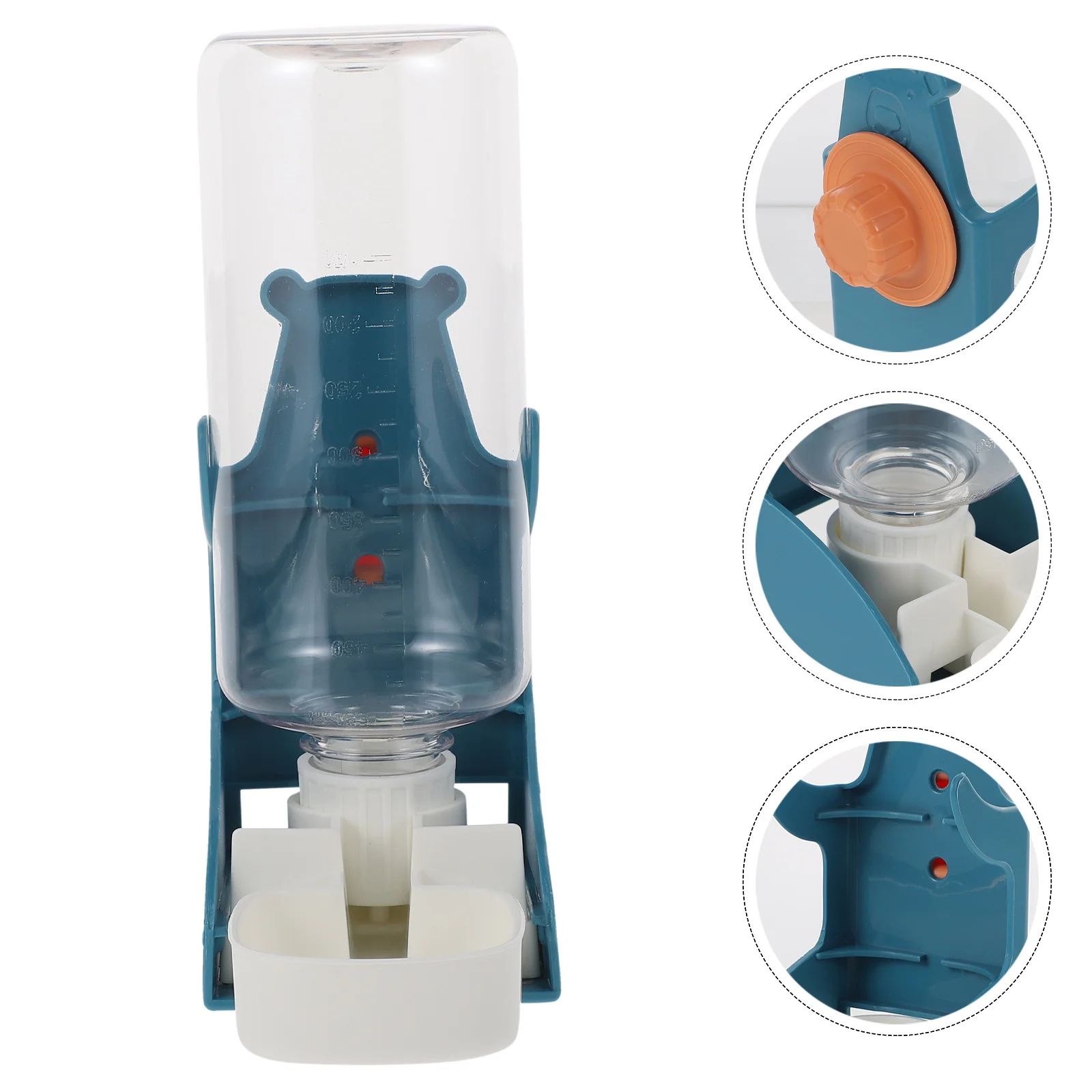 

1Pcs Pet Water Feeder Automatic Water Dispenser Hanging Type Durable PP Material Suitable for Cats Dogs Rabbits