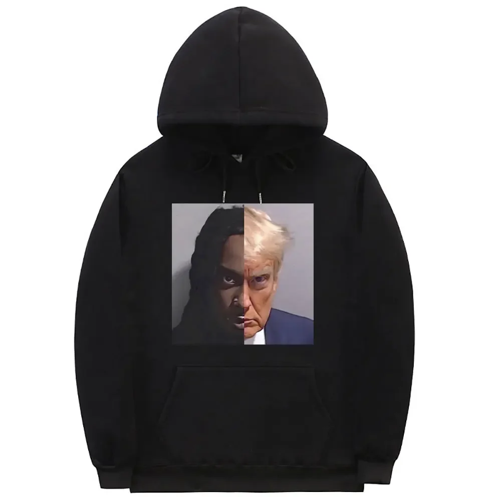 Rapper Playboi Carti Donald Trump Narcissist Opium Whole Lotta Red Die Lit WLR Graphic Hoodie Men Women Funny Rap Meme Hoodies