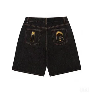 2024, Pantalones Corted American Verano Vaqueros, Pantalones Custom Personalized Print for Perros, Tres Cuartos Pantalones, Pantalones Urban Fashion Deportivation Cut 8 Main Sales Men's Bermuda Jeans - №6