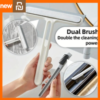 Xiami Youpin Silicone Glass Wiper Mijia Window Cleaning Bathroom Cleaner Showerbox Cleaning Brush Double Sided Wiper Home Tools