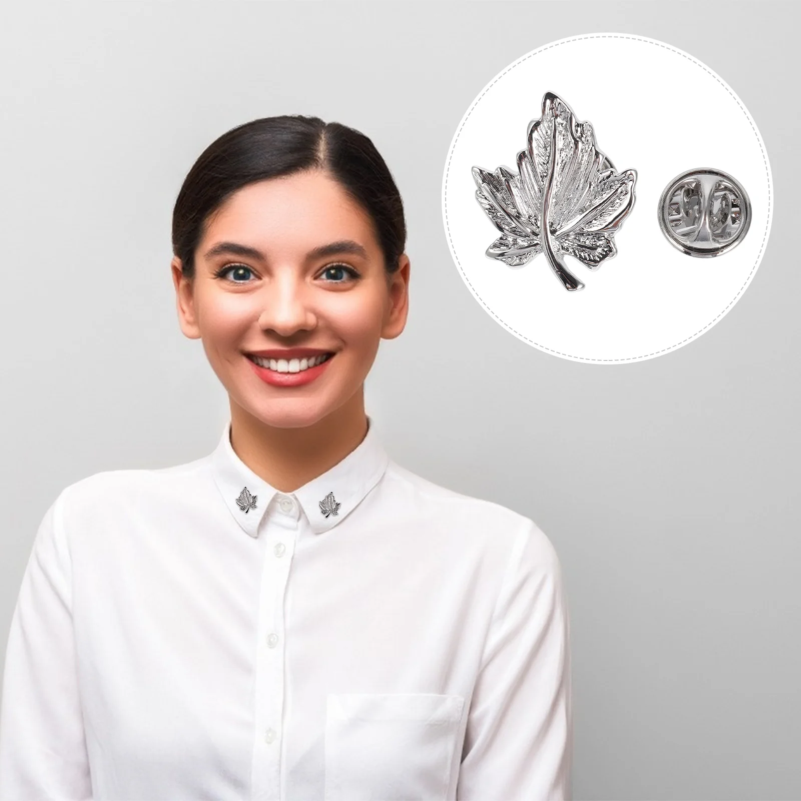 

Maple Leaf Brooch Stylish Novel Breastpin Clothes Pins Versatile Accessory Fashion Corsage Delicate Clothing