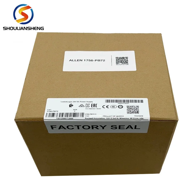 2026/ New Original Stock for 1756-PB72 Servo Driver PLC  PAC Dedicated Controller  Automation Controller