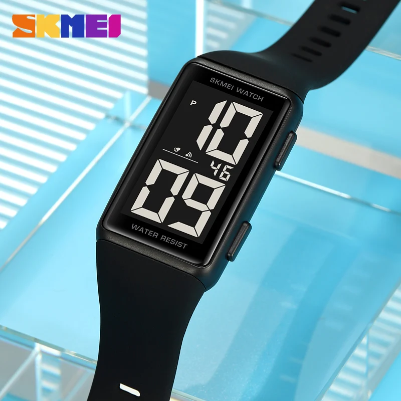 SKMEI Fashion Men Watches Waterproof Sports Digital LED Alarm Chrono Electronic Clock Man Student Wristwatch Reloj Hombre