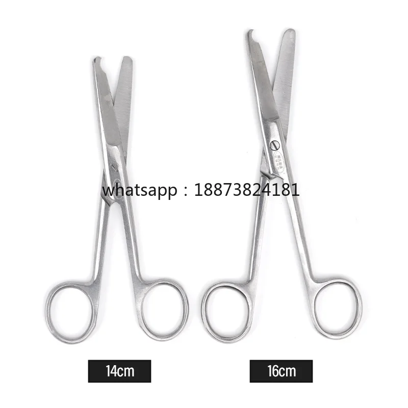 1pc Stainless Steel Remove Suture Scissors Surgery Medical Stitch Scissor Trimming Forceps  Tool 14/16cm fast shipping