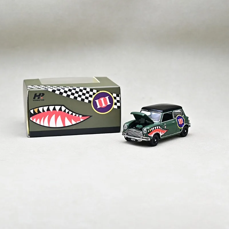 TINY 1/64 Mini Cooper Shark Alloy Motor Vehicle Toy Die-casting Metal Model Collection Boy Christmas Gift
