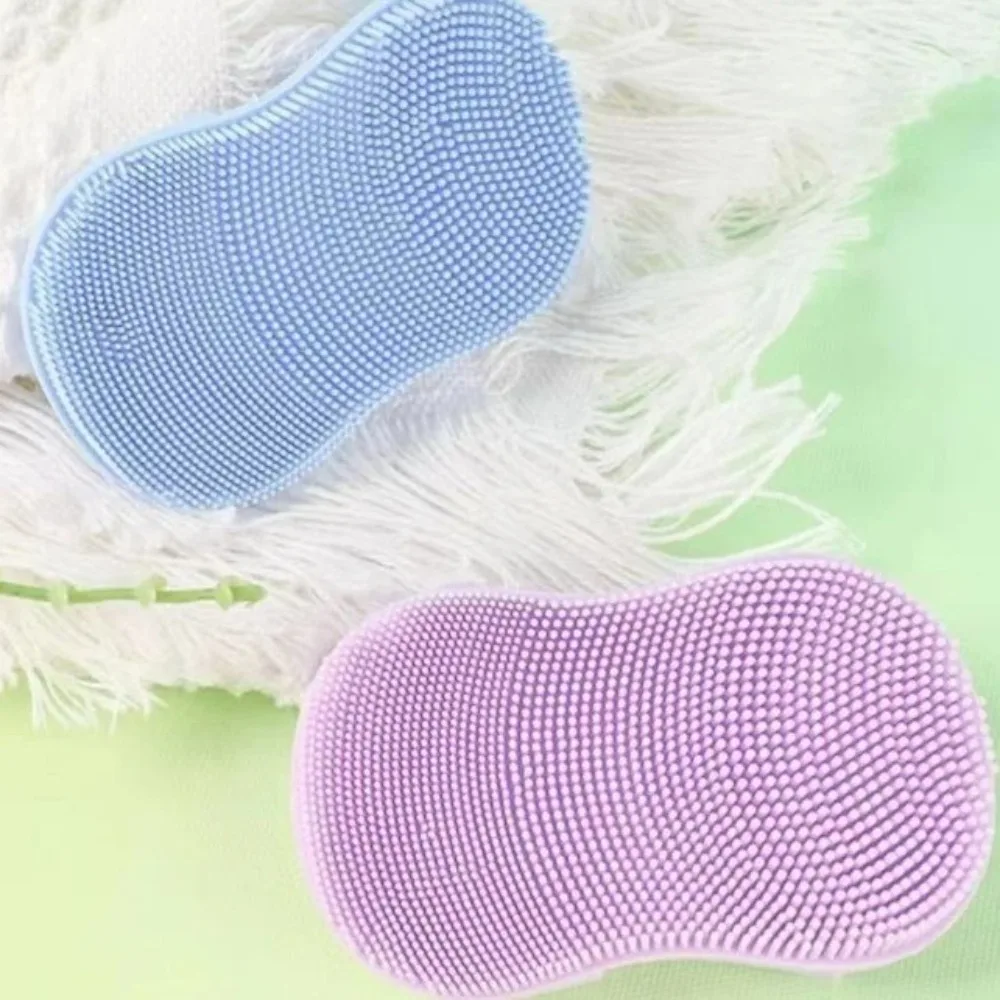 Nouveau Silicone visage brosse de lavage nez propre pores nettoyage brosse de nettoyage du visage brosse de nettoyage Mini brosse en Silicone visage