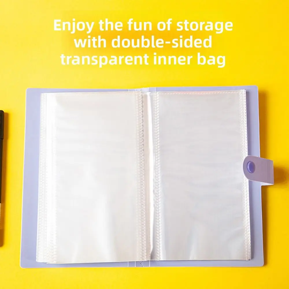 

100 Sheets Paper Currency Collection Book PU Large Capacity Banknote Collection Book Waterproof Save Money Money Book