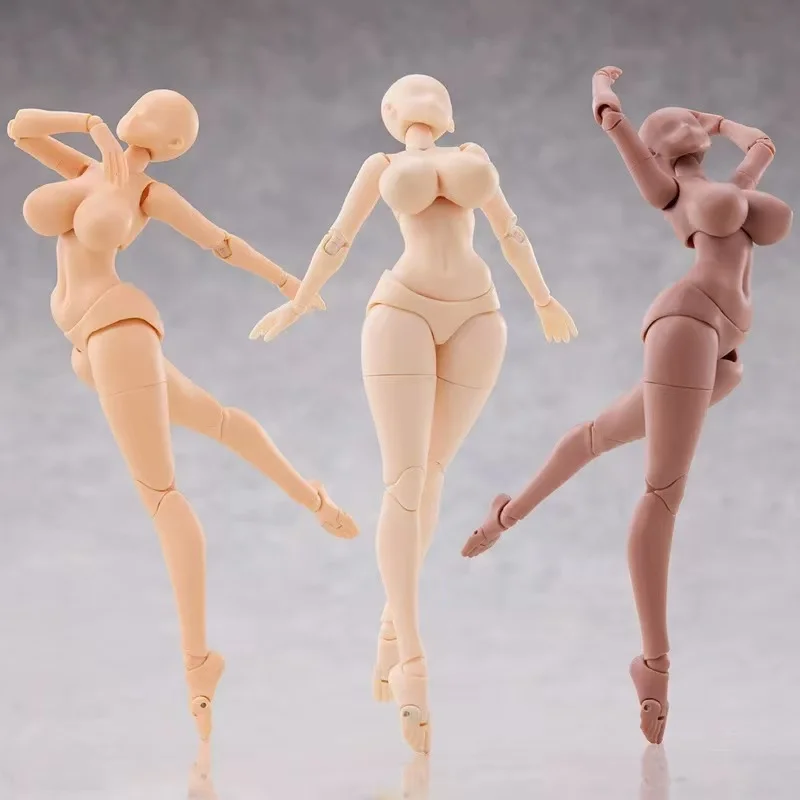 

2026 Q1 K-Toys KT02 1/12 японский стиль манги, полный и грудастый женский сустав, супермобильное женское тело для 6-дюймовой экшн-фигурки, модель