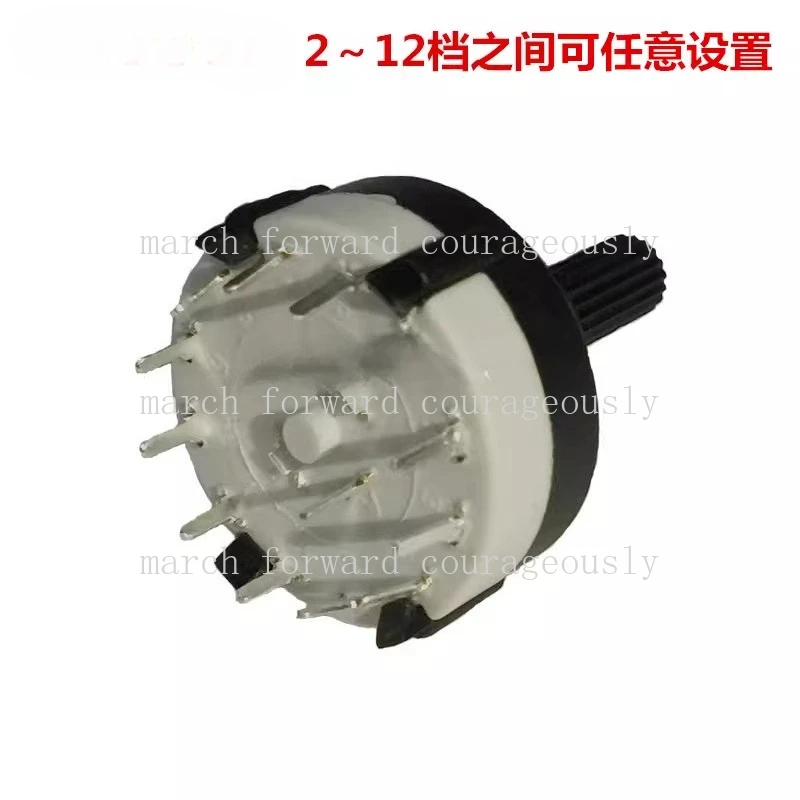 10pcs The RS26 band switch offers 2, 3, 4, 5, 6, 7, 8, 9, 10, 11, and 12 positions for selection and adjustment.