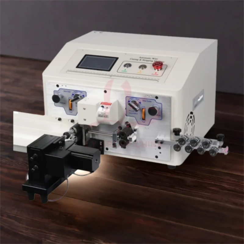 

LY 220V 110V 350W SWT-608-NX-2S Double Wire Twisting Peeling Stripping Cutting Machine 350W 0.1-4.5mm2 Touch Screen Control