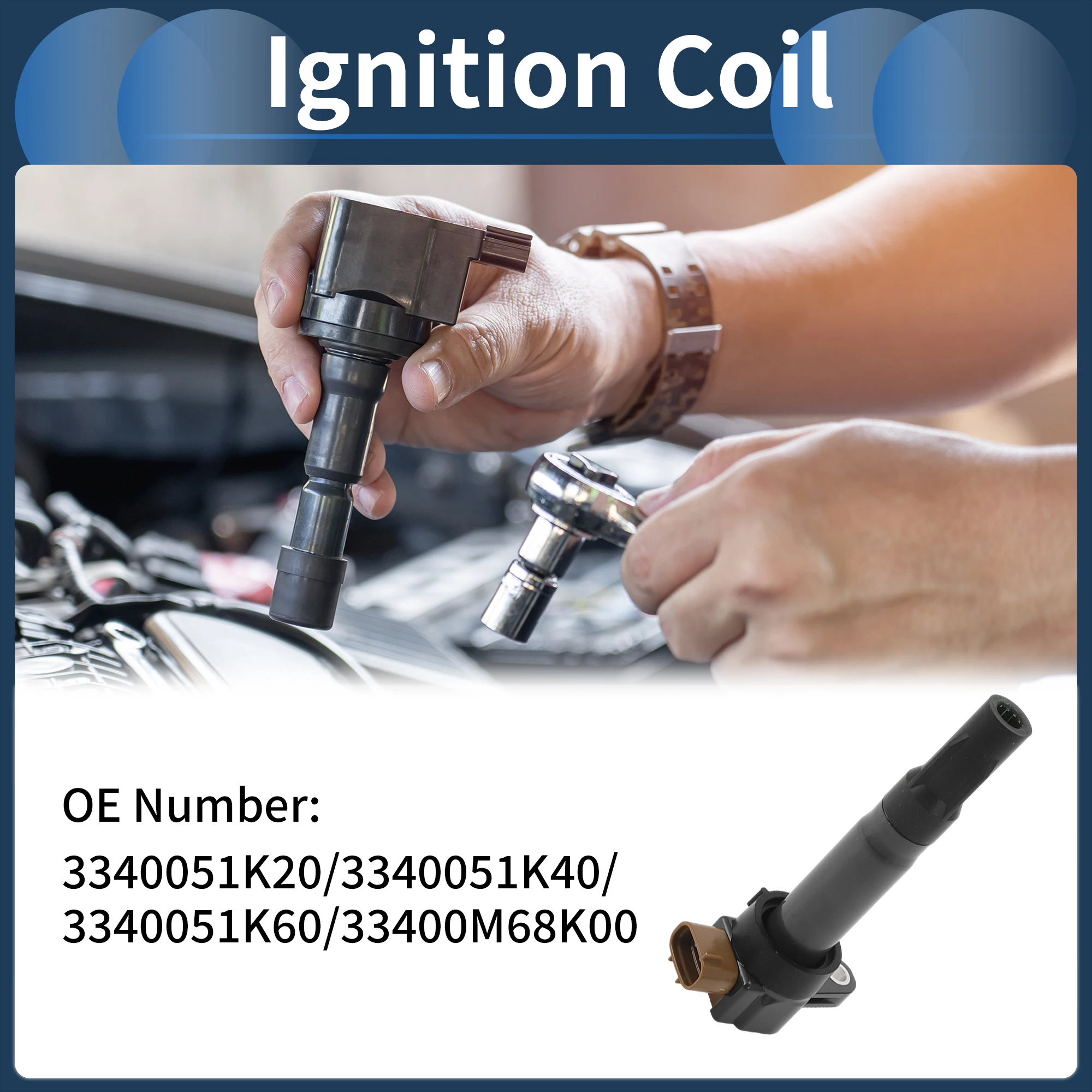 

Комплект катушек зажигания UXCELL No 340051K20 для Suzuki Grand Vitara 09-13