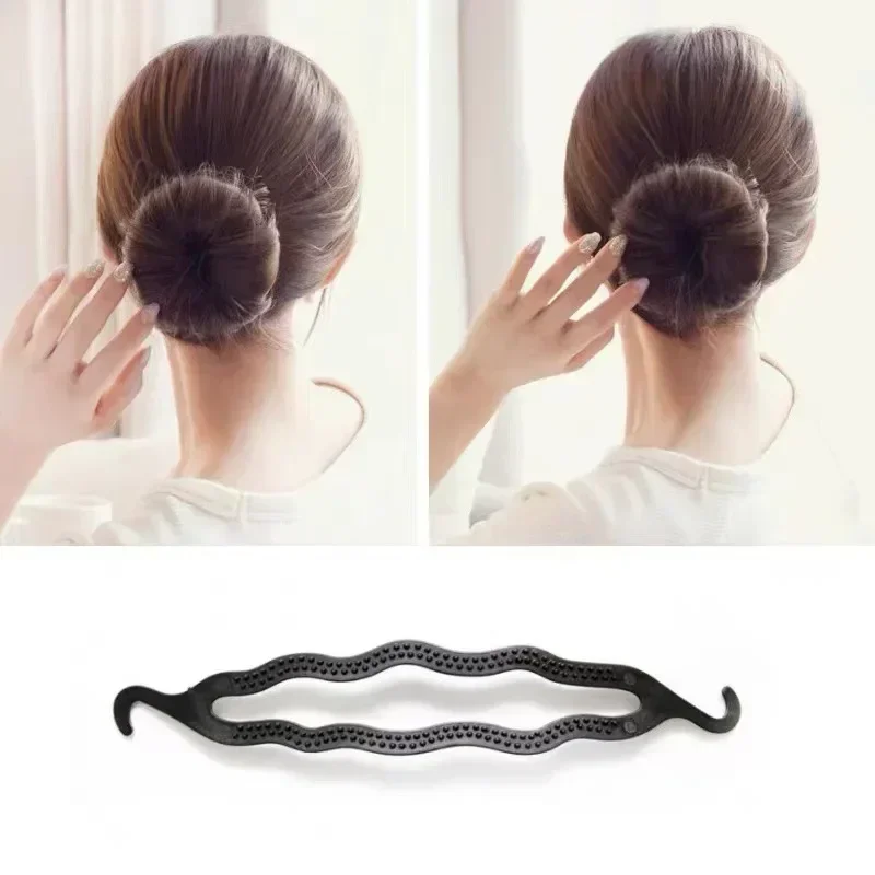 3 pçs ferramenta de trança de cabelo grampo de cabelo bun rolo fabricante twister modelador rabo de cavalo portátil headwear diy estilo acessórios ferramentas