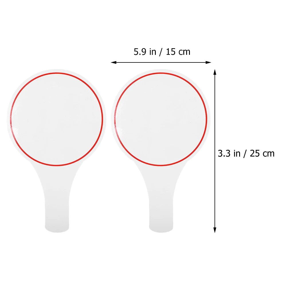 

12 Pcs Scoreboard Whiteboards Handheld Rewritable Small Foam for Classroom Student
