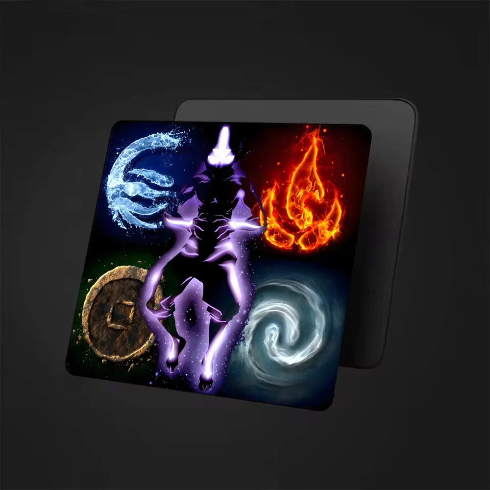 MA-Avatar The Last AirbenderS Tappetino per mouse Gomma per cartoni animati Piccolo tappetino per mouse computer desktop tastiera da ufficio gioco ROG e-sport