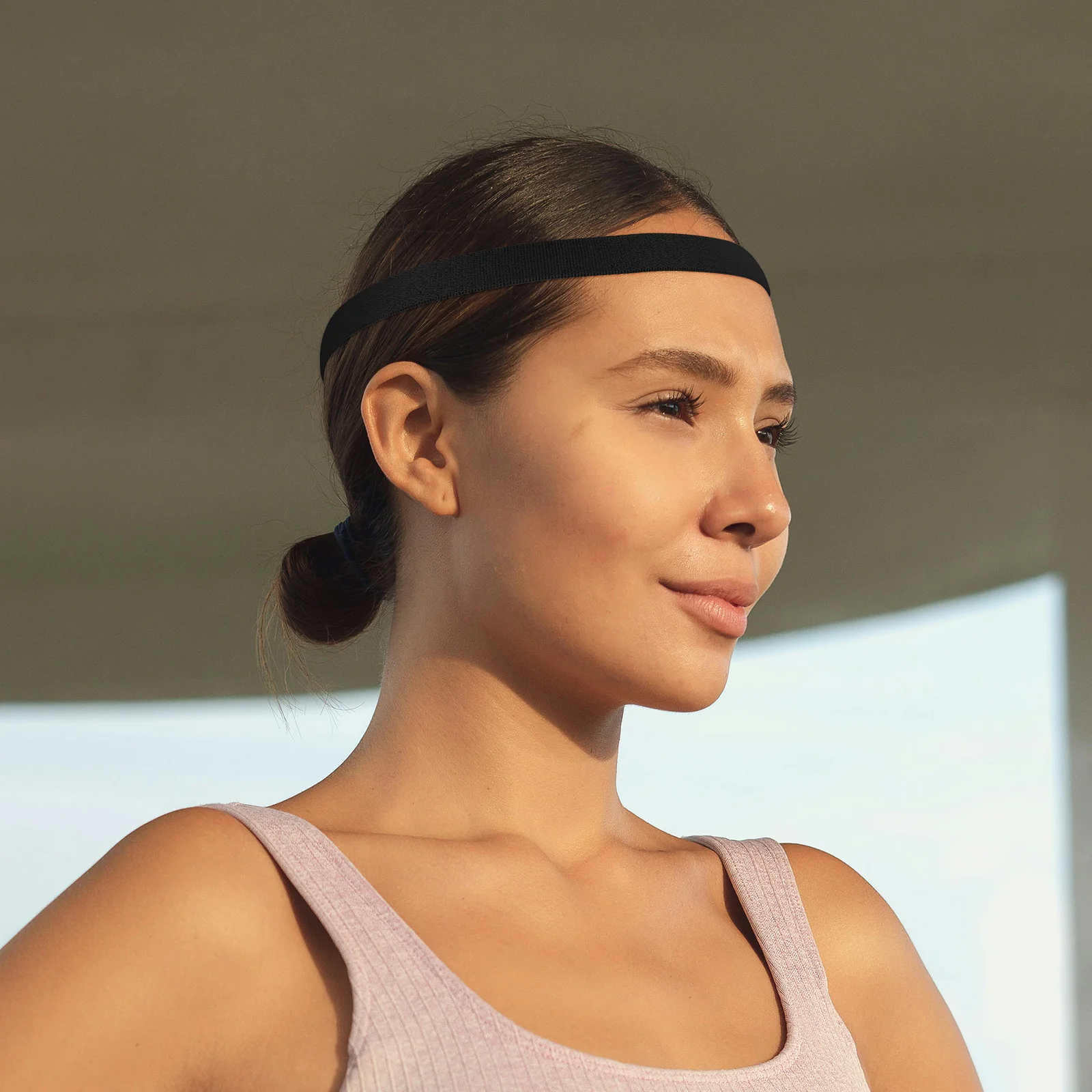 

Sports Sweatband Running Breathable Elastic Headband Quick Dry Moisture Wicking Sweat Headband Workout Gym Fitness Sweatbands