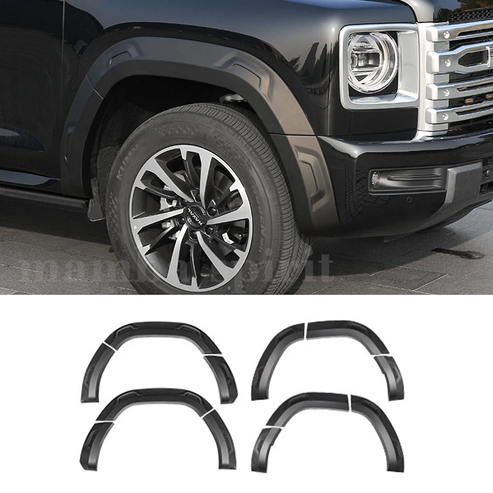 For Great Wall GWM Haval 2th H9 2024 2025 Car Fender Wide Body Wide Fender Wide Body Round Eyebrow Auto Exterior Accessories