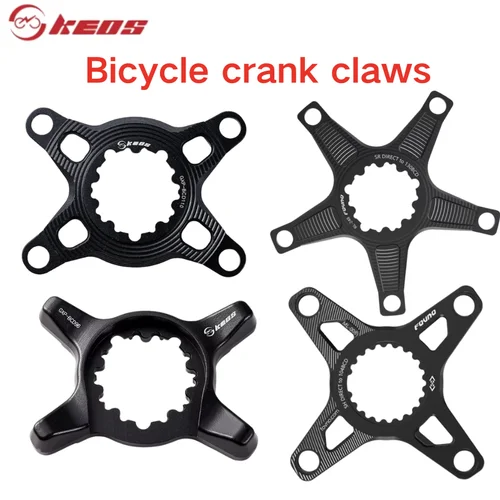 FOVNOKEOS Juego de bielas 96/104/110/144BCD Adaptador de montaje directo para SH M6100/M9100 MTB de 12 velocidades, piezas de plato SR/EASTON compatibles